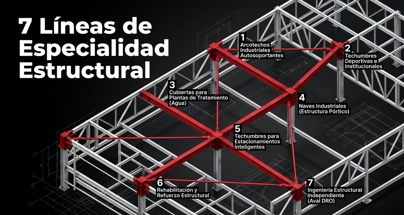 7 Líneas de Especialidad Estructural